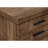Contemporary Rolling File Box Cabinet, Brown, For Office Storage Use Cabinet On Wheels - Brown Laminate Finish And Drawer Handles