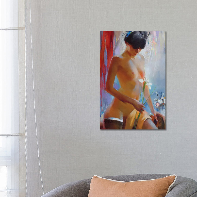 Engaged by Vasyl Khodakivskyi - Wrapped Canvas Painting, 66.04 cm H x 45.72 cm W x 1.91 cm D