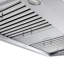 Hotte murale professionnelle PROLINE 42 pouces PROLINE, 900 CFM, acier inoxydable, L