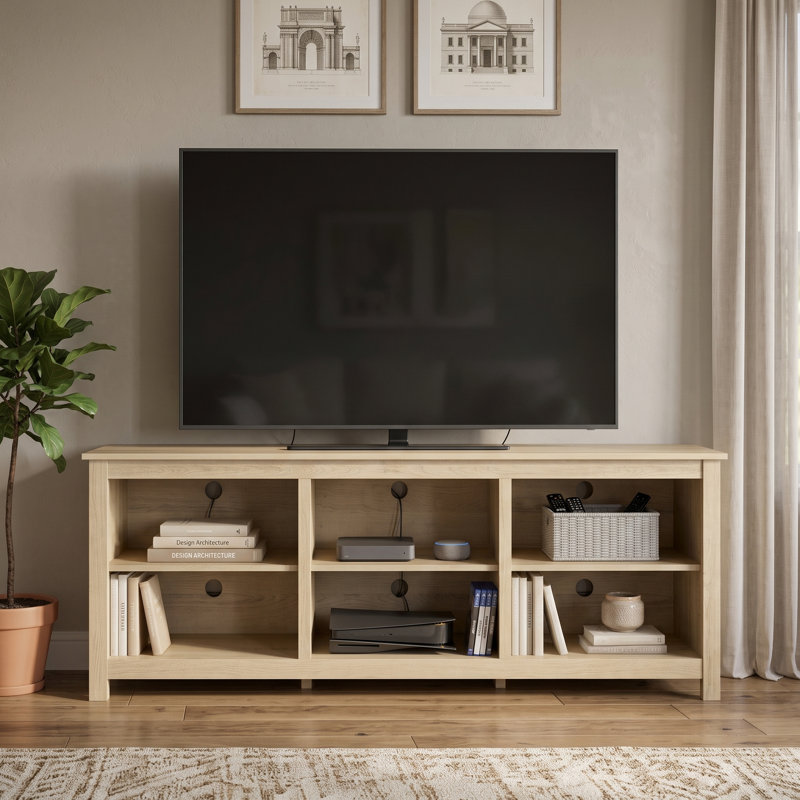 Inniss TV Stand for TVs up to 75", Chêne d'Oslo