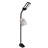 OttLite Dual Shade LED Standing Floor Lamp Adjustable Stand with USB and Flexible Neck - 4 Settings-48365701