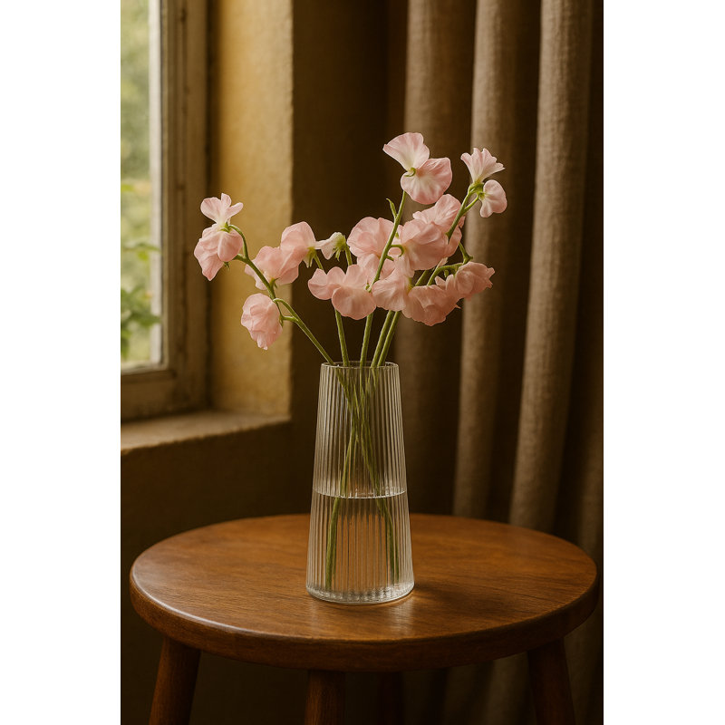Empire - Large Vase, 9" H x 4.25" W x 4.25" D, Clear