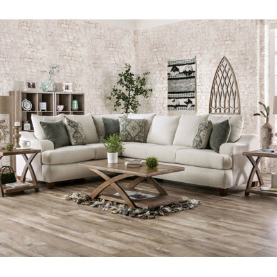 Yusuf Upholstered 91 " L-Shaped Seating Component