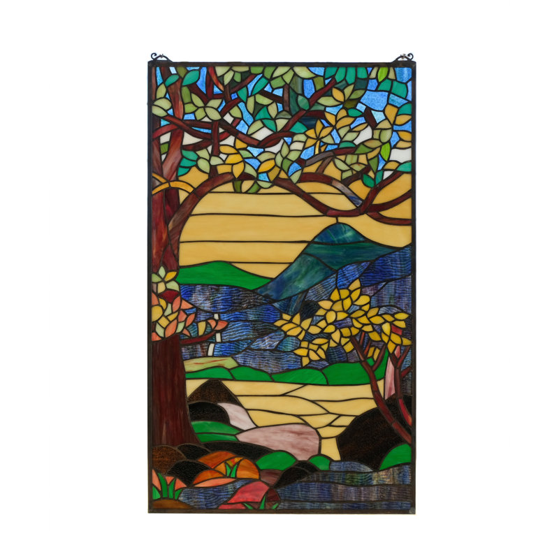 Plants & Flowers Window Panel