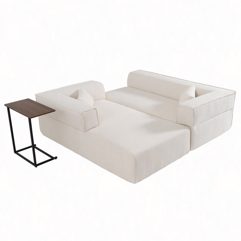 Canapé modulaire 112 po, Beige
