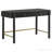 Black 2-Drawer Vanity Desk Makeup Table