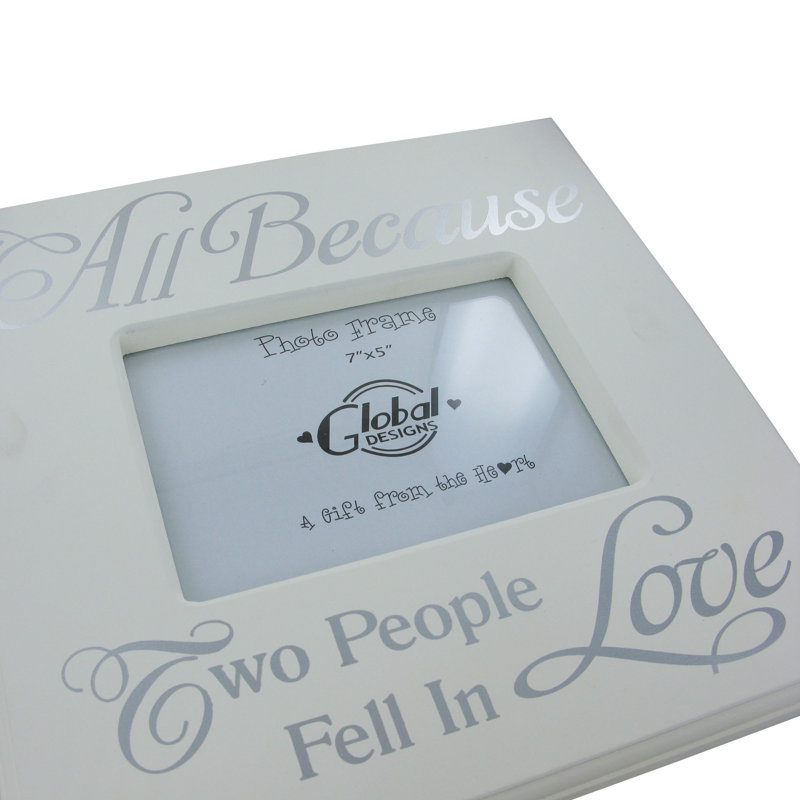 Cream Wood Matte Picture Frame