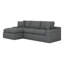 Canapé modulaire Cloud, canapé en chenille double couche avec assise profonde et poches latérales-813048174
