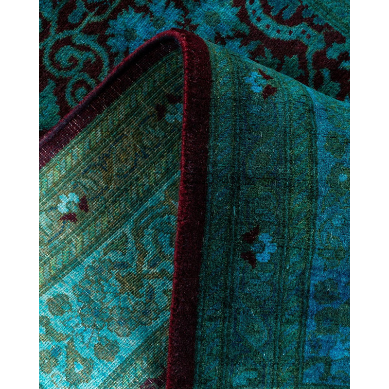 Fine Vibrance One-of-a-Kind 2' 7" X 12' 0" Hand Knotted Area Rug