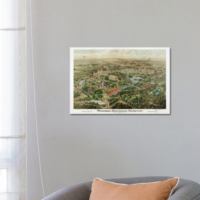 Tennessee Centennial Exposition, Nashville, Tennessee, 1897 1 Piece Wrapped Canvas Wall Art