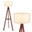 Brentney 60'' Brown Tripod Floor Lamp