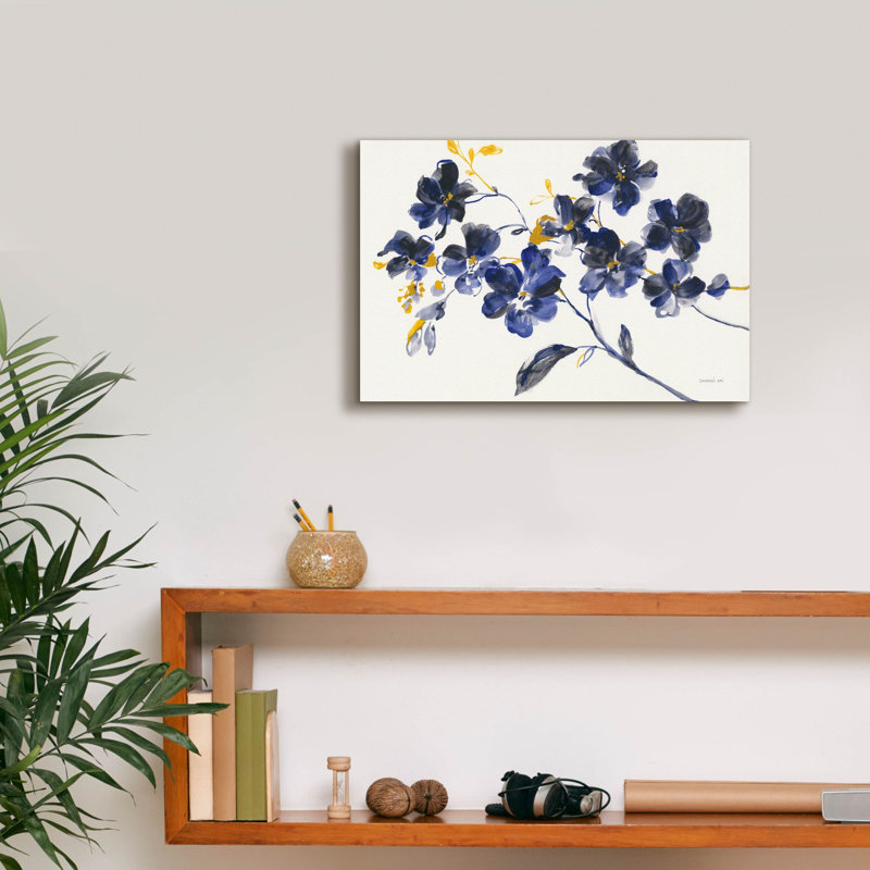 Winston Porter 'Branching Outward' by Danhui Nai Canvas Wall Art, H 12 po x l 18 po