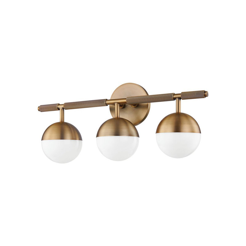 Enson 3 Light Bath and Vanity, Patina Brass