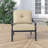 Lebanon Powder Coated Aluminum Outdoor Lounge Chair with Cushions