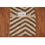 Tapis de couloir en laine à motif de chevrons 3 x 10