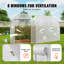 Walk-in Tunnel Greenhouse Galvanized Frame PE Cover-187925679-187925674