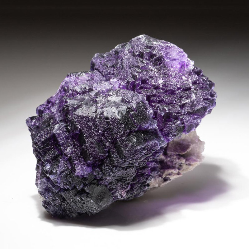 Genuine Purple Fluorite Cluster