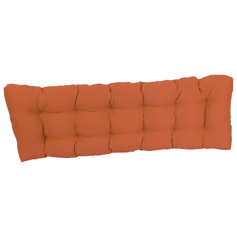 Outdoor 4.5'' Bench Seat Cushion, 46" W x 19" D, Spice