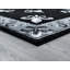 Tapis noir à bordure Goines-1669153382