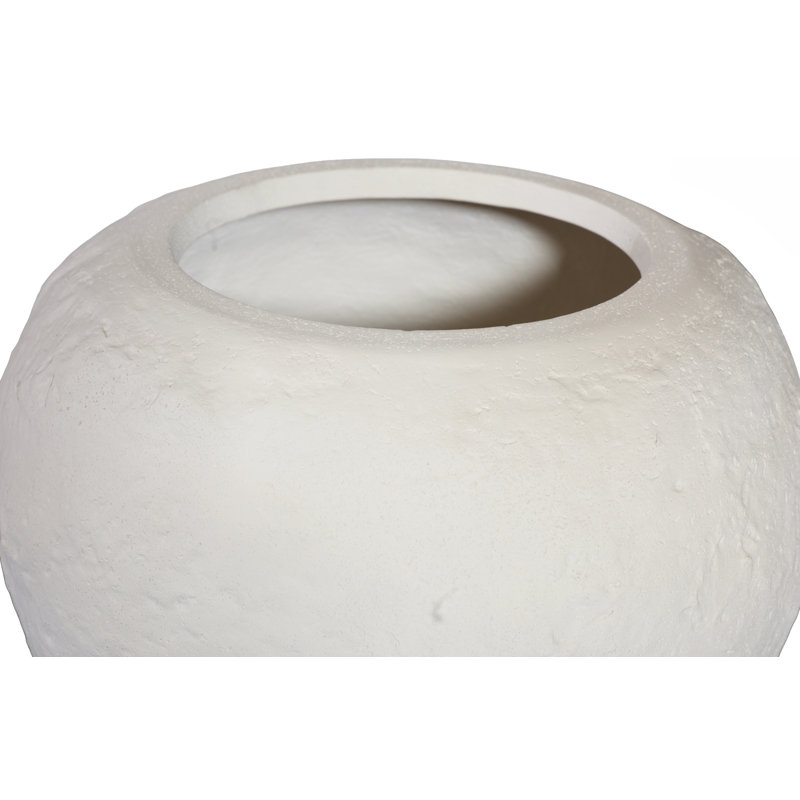 Aera Planter, Wide, Off White, Small