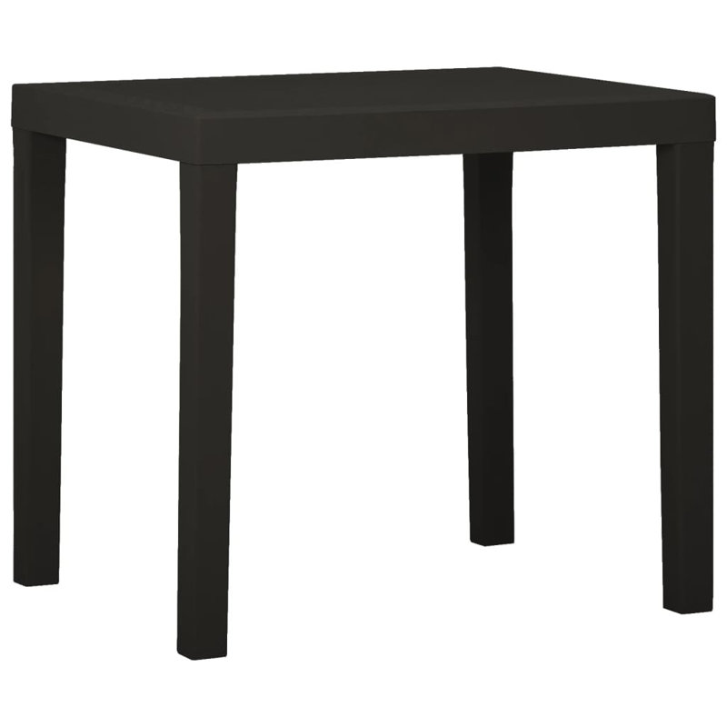 Table basse Adiah, Noir, 28,35 po x 25,6 po x 31,1 po