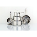 Meyer 10 Piece Stainless Steel Cookware Set