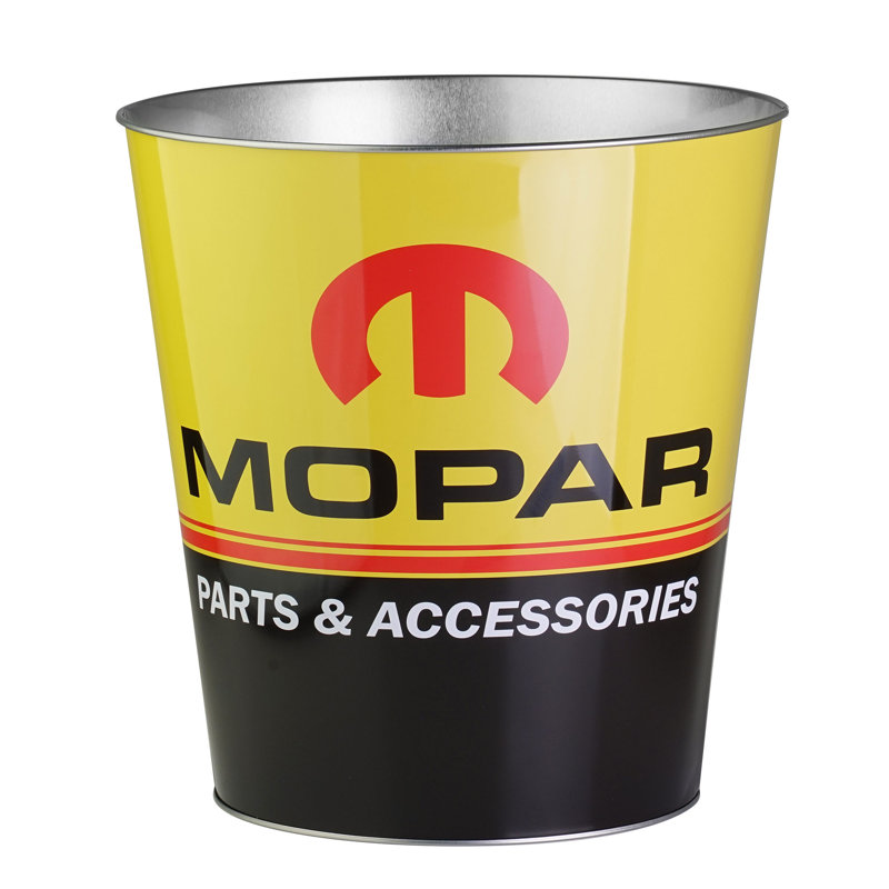 Metal Open Waste Basket - 2.25 Gallons