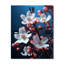 Horloge murale surdimensionnée Granton - Cornouiller-320728042