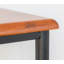 Errol 45cm W Metal Bedside Table