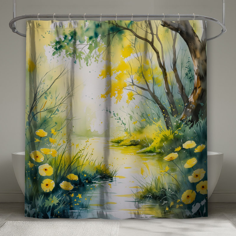 Rideaux de douche Springtime, L 70 po x H 93 po