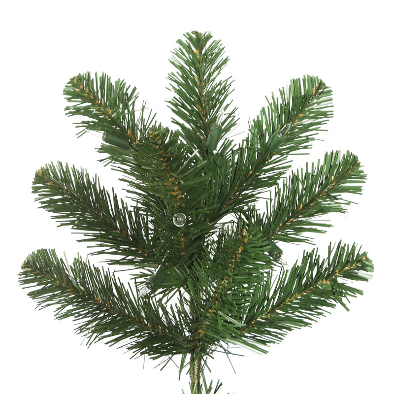 Oregon Fir Artificial Christmas Tree Unlit, Not Pre-Lit, 9.5' H