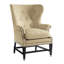 Farrington 31" Wide Linen Wingback Chair-49280721