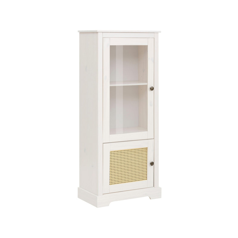 Yassine Display Cabinet, white