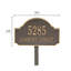 Plaque d'adresse pour pelouse sur 2 lignes Fitzwilliams-1731604516-1731604568
