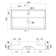 Scarabeo By Nameeks Teorema 13.4'' White/Chrome Ceramic Rectangular Bathroom Sink with Overflow