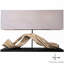 Lampe de chevet noire 13,7 po Mansour