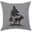 Coussin Wooded River Image - Orignal - Lin naturel-25932851