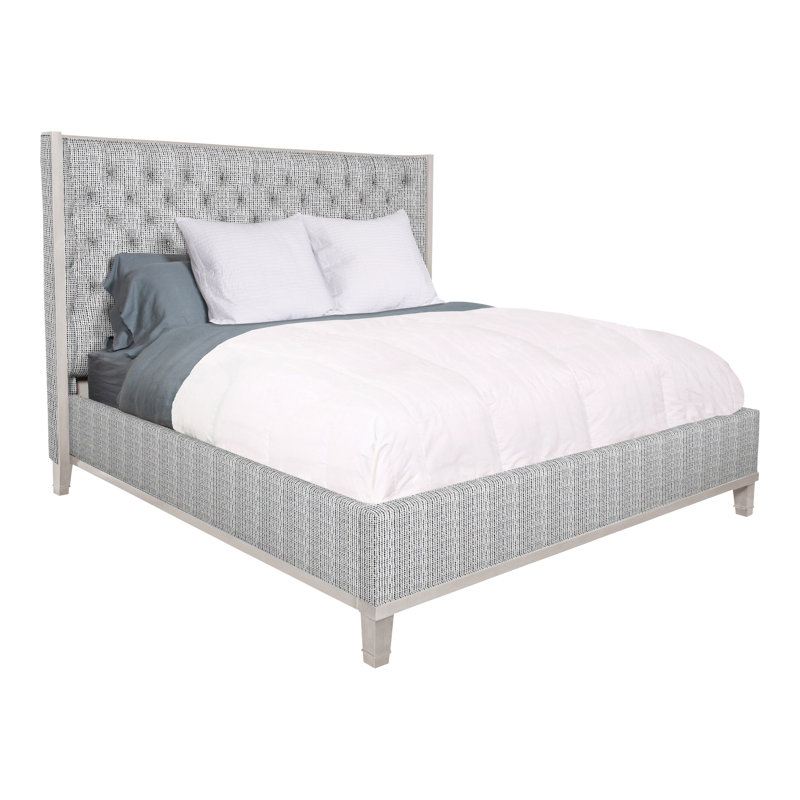 Michael Weiss Bed, Ian Pewter, Dove Gray, Queen