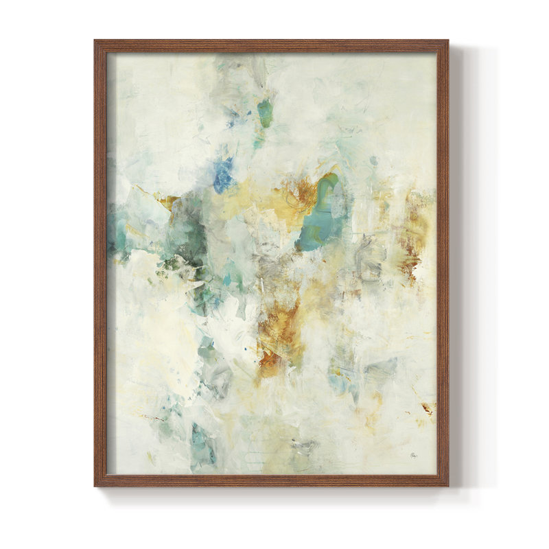 Let's Dance Framed Print - Solid Wood, 20" H x 16" W, Brown