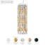 Sarella 3 Light 5in x 15in Pendant in Antique Silver with Clear Heritage Handcut Crystals-1810803232-1810803257