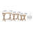 Solid Wood Nesting Tables