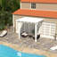 144" W x 96" D Metal Pergola