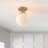 Statler Glass Semi Flush Mount-2010117114