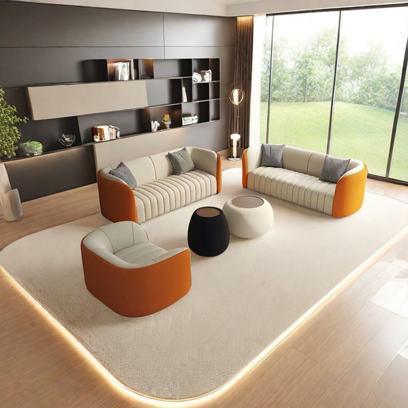 Business light  luxury negotiation sofa