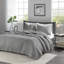 Ensemble de courtepointe 2 pièces gris simple / simple TG-119744312-119744324