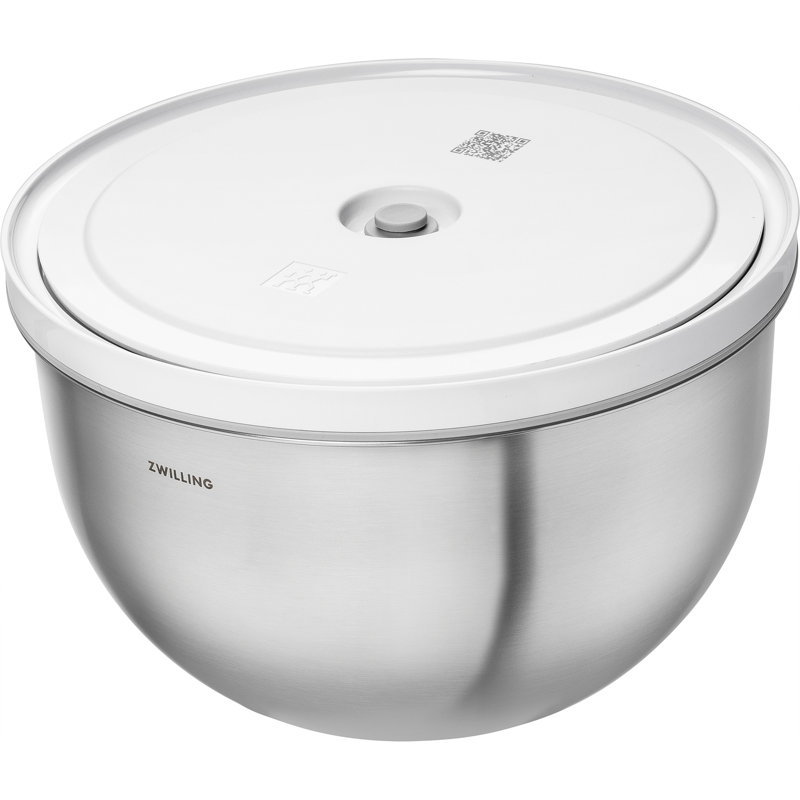Bol à vide en acier inoxydable ZWILLING Fresh & Save BOWLS, grand, 4,23 pintes