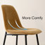 Chaise rembourrée en tissu Sheryl-400705816