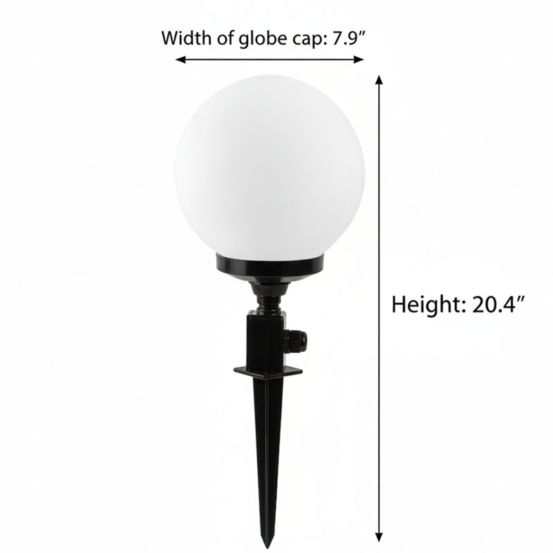 Lampe de plancher sur pied Globe