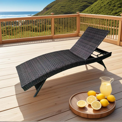 Patio Chaise Lounge Set Of 1 Foldable Chair by Best Living International