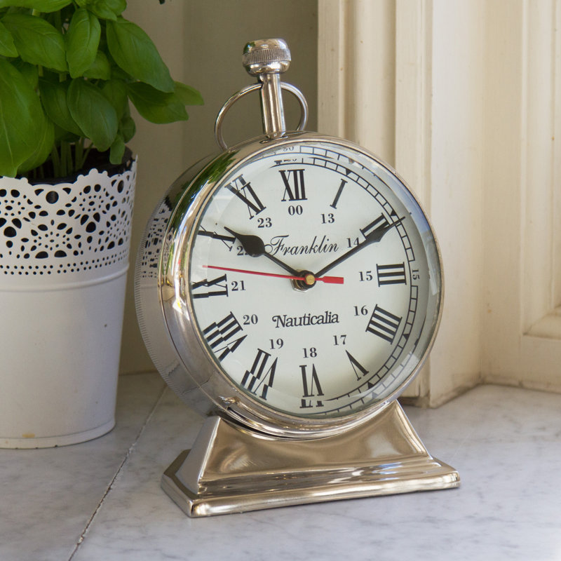 Truman Metal Wall Clock